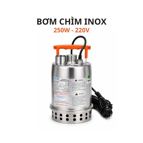 UPTI - Máy bơm chìm inox BEST-45MA (0.25KW-220V)