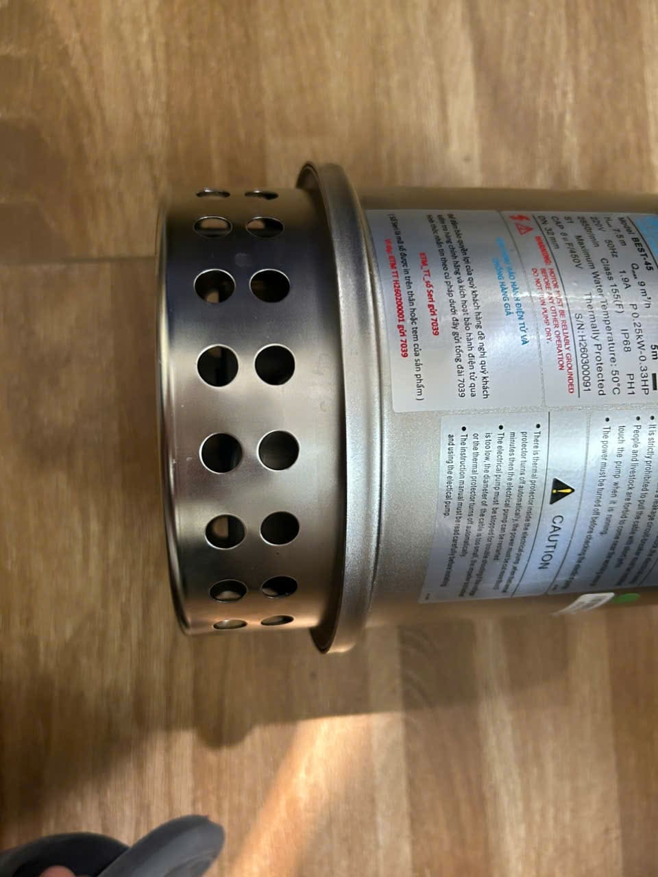 UPTI - Máy bơm chìm inox BEST-45MA (0.25KW-220V)