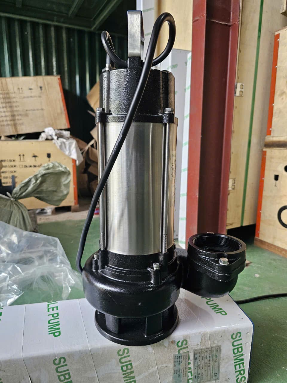 Máy bơm chìm nước thải SHM45-10-2.2F (2.2kW - 220V/380V)