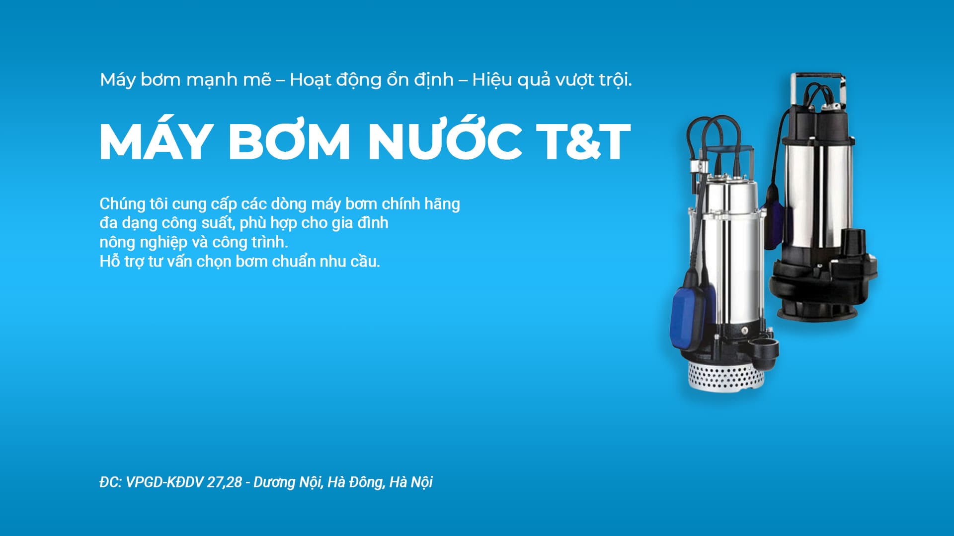 Bơm chìm nước thải