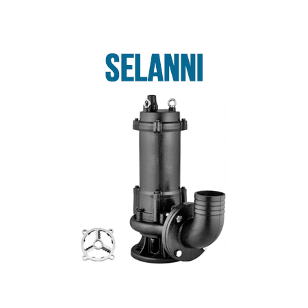 Máy bơm nước thải gang đen 100WQ80-10 (4kW)