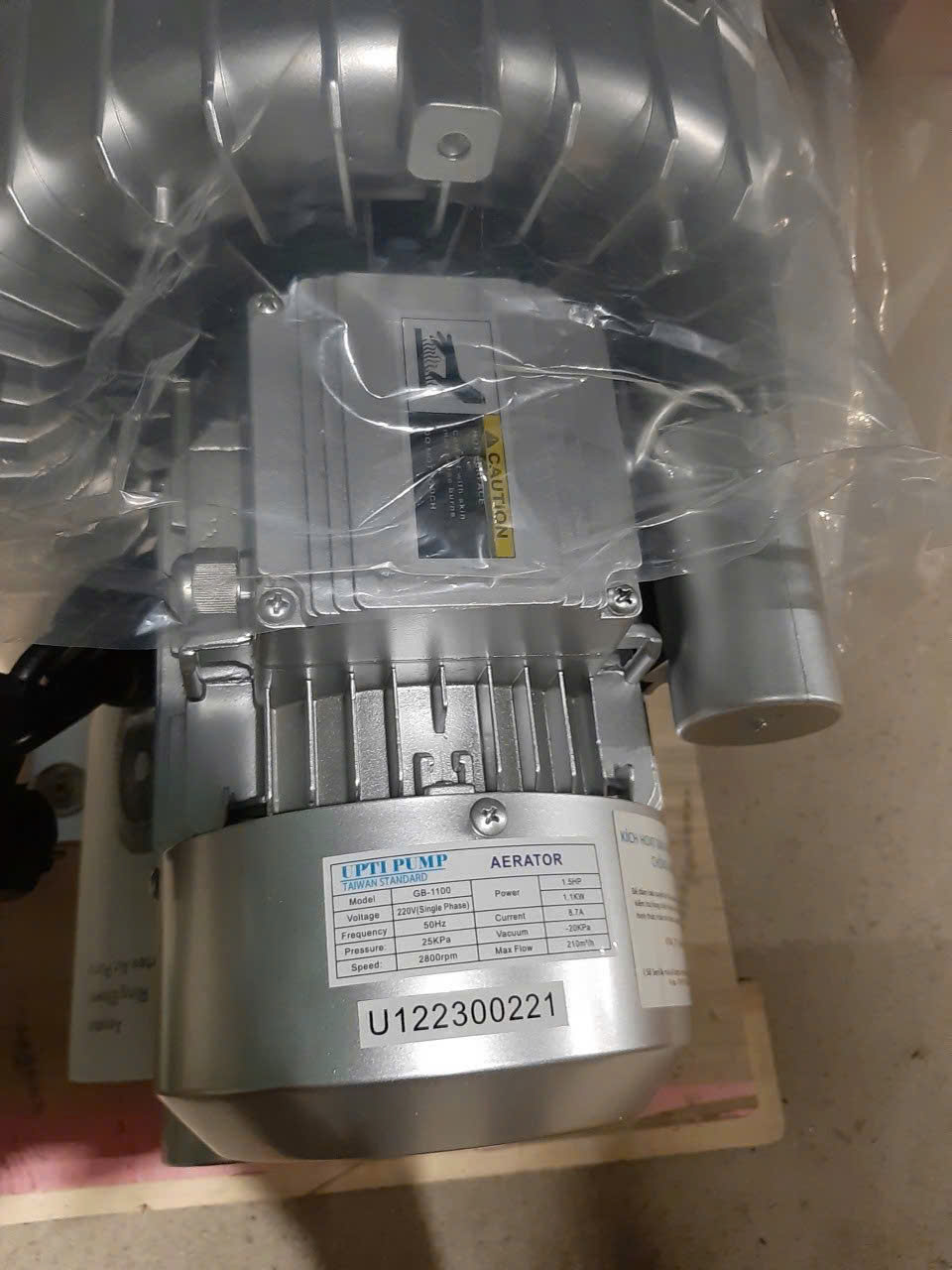 Máy sục khí Upti GB-9500S (9.5kW/380V)